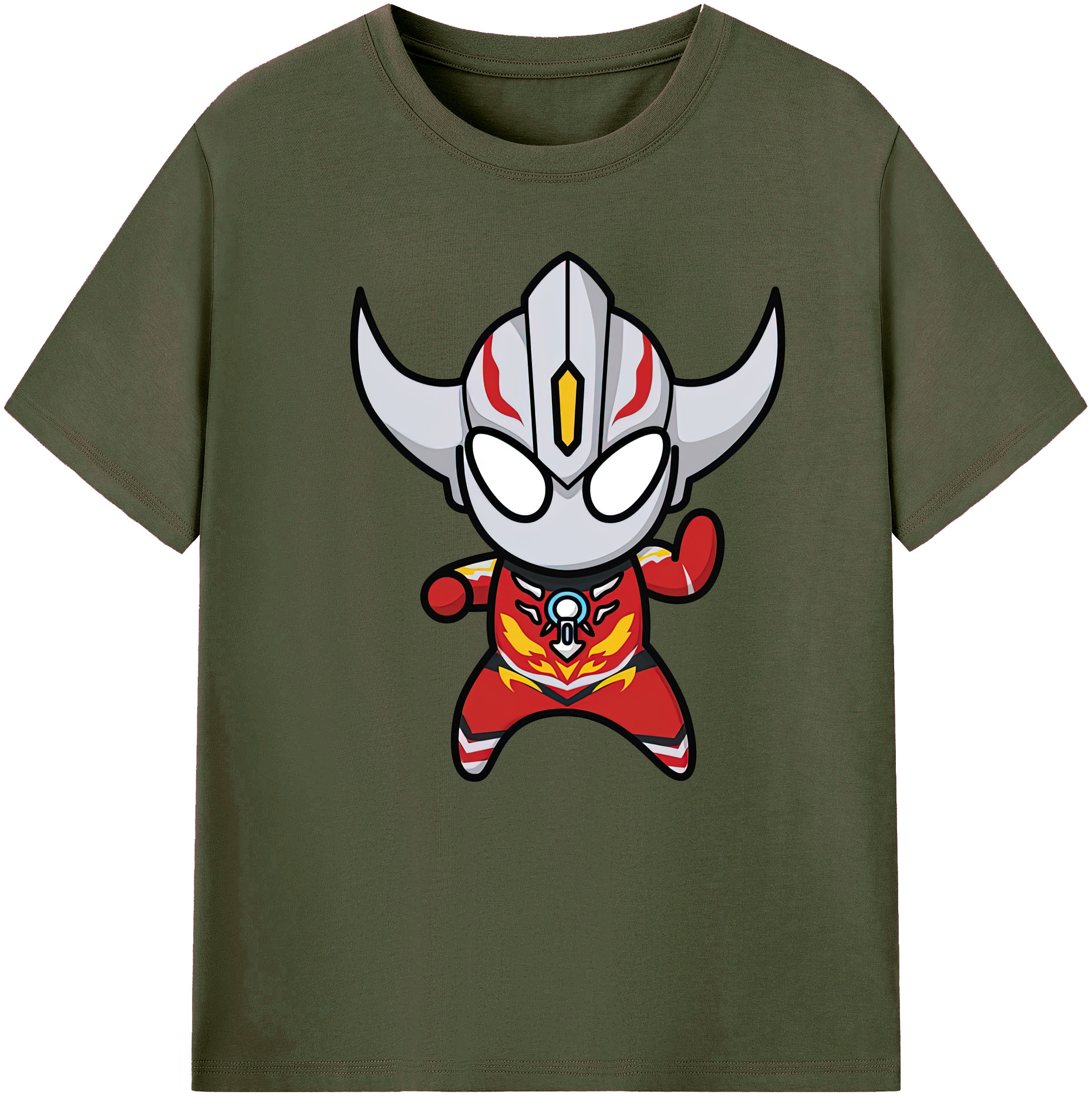 （画像用） ウルトラマン Ultraman 綿100％ メンズ半袖Tシャツ｜肌触りやわらか＆通気性